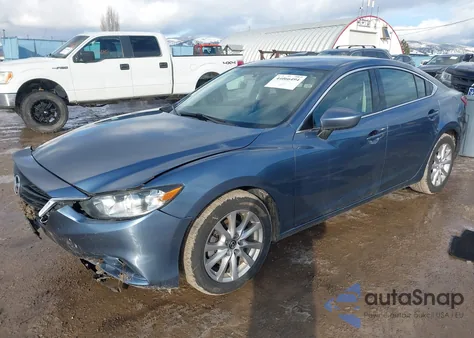 2015 Mazda Mazda6 I Sport из США, поврежденный, VIN JM1GJ1U68F1171789